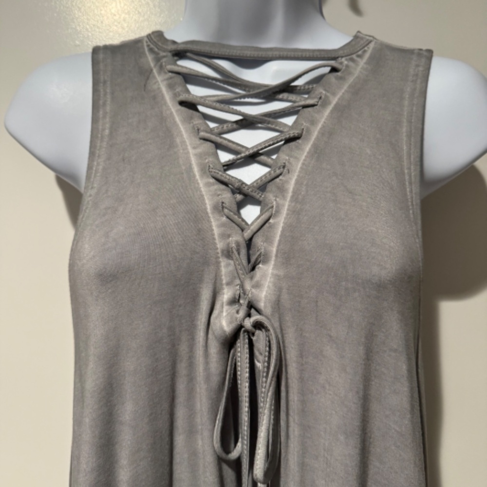 NWT Lace-front Swing Dress - Sz. Small